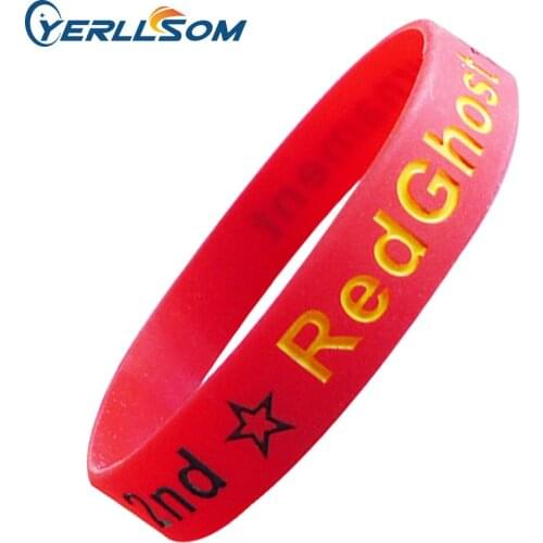 730pcs/Lot High Quality Custom Personalized Rubber Bands for promotional gifts Y060301