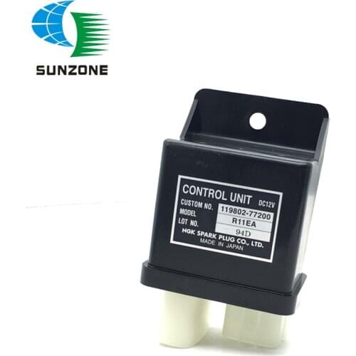 Control Unit DC12V R11EA Original Parts Excavator Relay 119802-77200 For Yanmar Diesel Engine R11EA