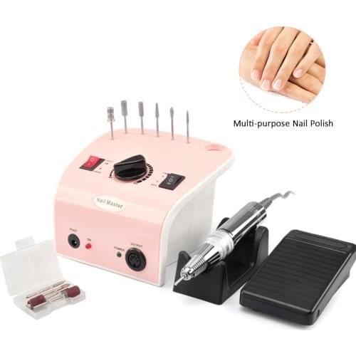 35000RPM 35W Electric Nail Drill Machine Mill Cutter Sets for Manicure Nail Tips Manicure Electric Nail Pedicure File Nail Tool