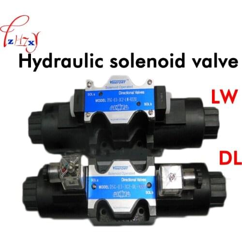 Hydraulic solenoid valve DSG-03-3c2-DL/LW oil research type hydraulic solenoid valve DC24-AC220V 1pc