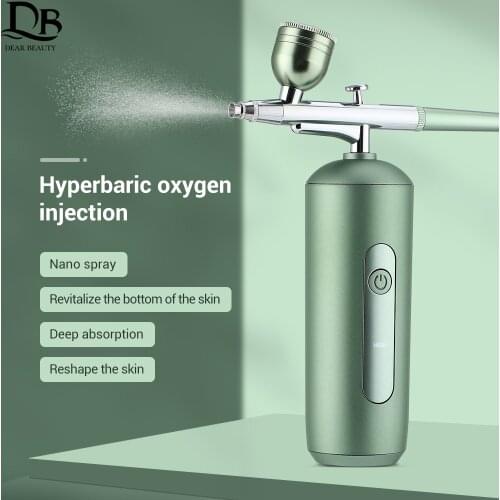 Nano Facial Water Oxygen Injection Spray Moisturizing Beauty Machine Face Sprayer Cosmetic Airbrush Makeup Hydrating Humidifier