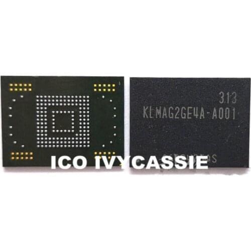 KLMAG2GE4A-A001 eMMC BGA153 16GB Phone Nand Flash Memory IC Storage Chip Soldered Ball Pins