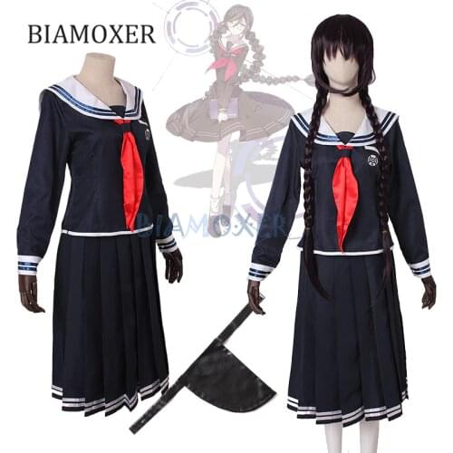 Cosplay Costume Danganronpa Dangan-Ronpa 2 Fukawa Toko School Uniform costume