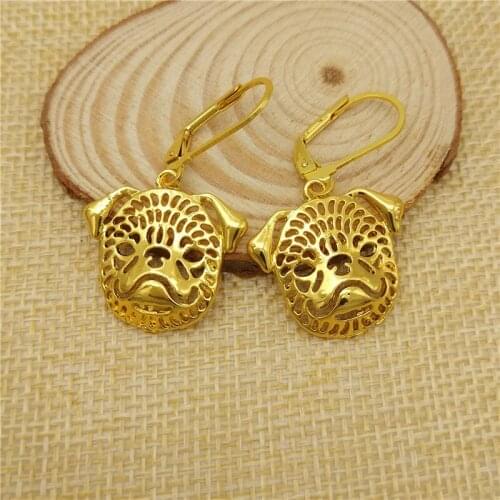 LPHZQH New Trendy Brussels Griffon Earings For Women Girls Pet Dog Drop Earings Fashion Jewelry Christmas Birthday Gift