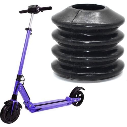 Rubber Electric Scooter Front Fork Dustproof Cover for Kugoo S1 S2 S3 Black