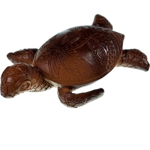 Animal Sculture Resin Realistic Sea Turtle Statute Design Home Room Desk Decoration Artwork Figures Crafts Child Education Gift