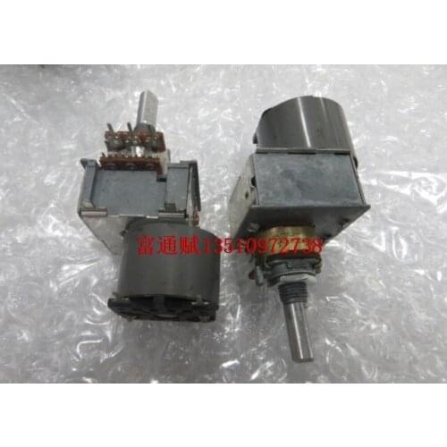 [VK] ORIGINAL stereo heating motor drive type 16 B10K*2 b10KX2 United States amplifier potentiometer switch