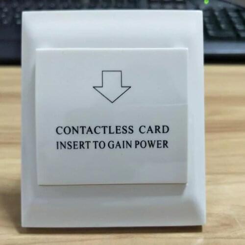 PC Indoor Panel Power Sleutel Hotel Schakelaar Op Off Insert High Quality Smart Key Card Hotel Energy Saving energy saving key