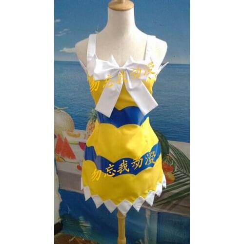 2017 Fairy Tail Wendy Marvell Cosplay dress Costume Shiny Version Anime Cosplay Costume Custom made
