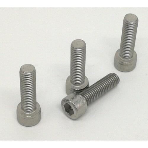 100PCS 6#-32UNC American Thread Stainless Steel Cylinder Head Hex Socket Screw Cup Head Bolt 6#-32*5/32 To 6#-32*1