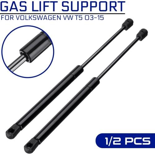 2Pcs For Volkswagen T5 Transporter Caravelle 2003-2015 Car Front Bonnet Hood Support Gas Strut Bar 7E0823359 Car Support Rob