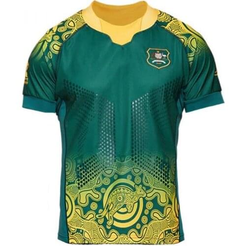 2019 AUSTRALIA AWAY RUGBY JERSEY size S--XL-XXL-3XL--5XL