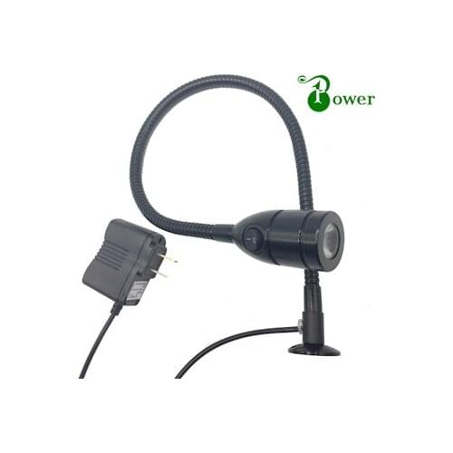 3W LED FLEXIBLE GOOSENECK BEDSIDE TABLE READING LIGHTS