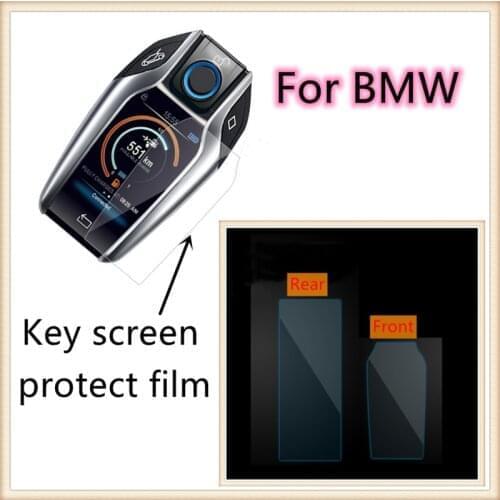 For BMW X3 X4 X5 I8 730li 740li 5/6/7 Touchscreen Display Key Digital Key HD Screen Protective Film Anti-scratch Waterproof Film