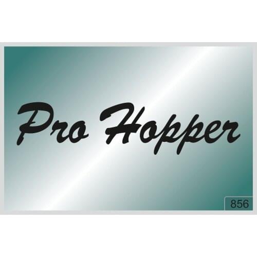 For PRO HOPPER -2 pcs. stickers HIGH QUALITY DECALS different colors 856
