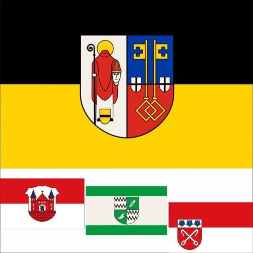 Germany 119 City And Krefeld Flag 3X5FT 100D Polyester Banner Solingen 90X150CM