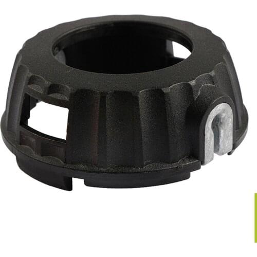 P25 Home Hand Tool Head Cover Outdoor Stable Trimmer Accessory Black Practical Easy Install Replacement ABS Garden For Poulan