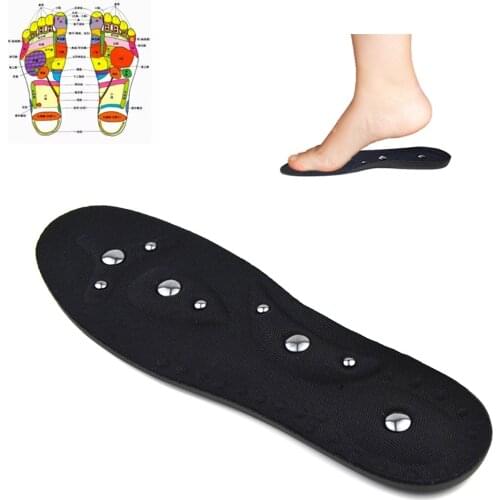 Magnetic Therapy Insoles Massage Foot Care Acupuncture Shoe Pad Men Women