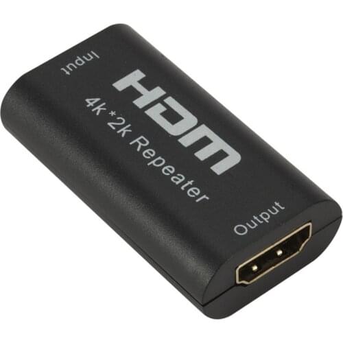 Mini 1080P 4K*2K HDMI-compatible Extender Repeater 3D Adapter Signal Amplifier Booster 3.4Gbps Over Signal HDTV Extender