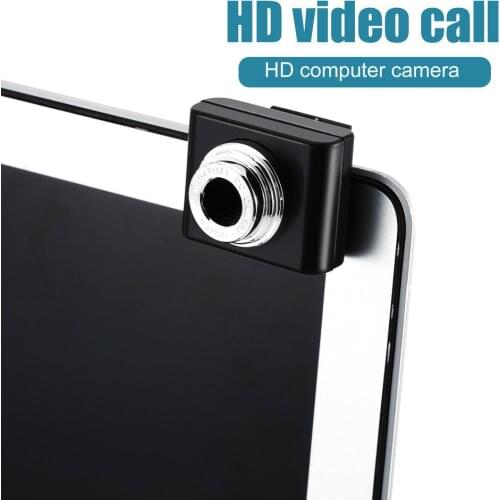8 Million Pixels Mini Webcam HD Web Computer Camera with Microphone for Desktop Laptop USB Plug and Play for Video Calling