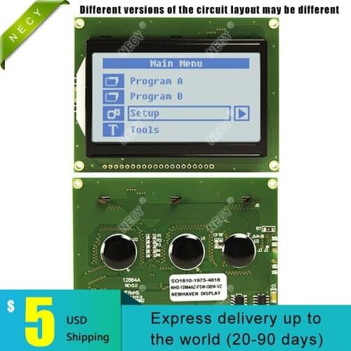 NHD-12864AZ-FSW-GBW-VZ-ND,"NHD-12864AZ-FSW-GBW-VZ-ND" LCD Screen Display Panel,New Original/Substitute/Compatible/Repair