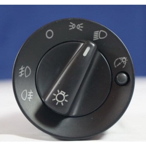 Polarlander Knob Button Car Headlight Switch 1U0941531a for Old S/hanghai V/W L/a Vida Fog Headlight Lamp