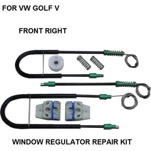 ELECTRIC WINDOW REGULATOR FOR VW GOLF V 4/5 DOOR FRONT-RIGHT 2013-2015