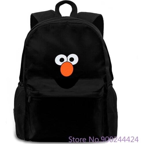 Sesame Street Elmo Face Adult Men Print Casua Print for Men 2017 Interesting backpack