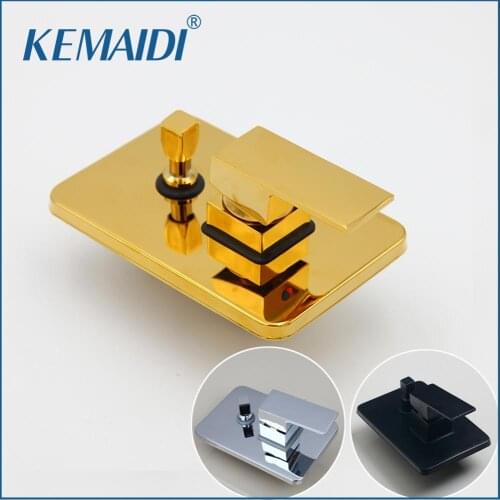 KEMAIDI Shower Mixer Valve Shower Faucet Brass Bathroom Hot Cold Bath Mixer Valve Water Tap torneira chuveiro Gold/Black/Chrome