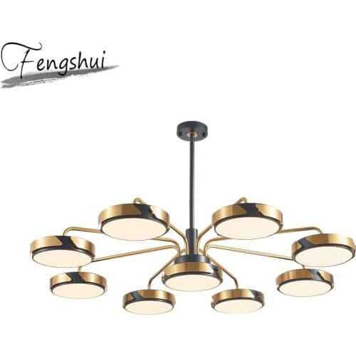 Nordic LED Pendant Lights Black Gold Pendant Lamp Lighting Dining Living Room Bedroom Loft Hanging Lamp Home Decor Light Fixture
