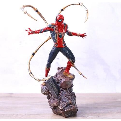 Iron Studios Battle Diorama Iron Spider 1/10 Scale Statue Collection Figure Model Toy