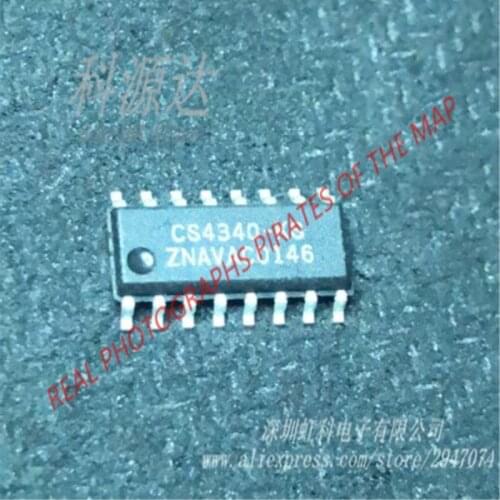 10pcs/lot CS4340-KS SOIC16 CS4340 In Stock
