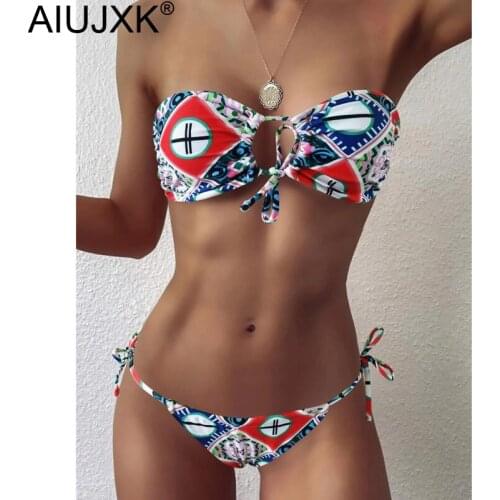 AIUJXK Bandeau Swimwear