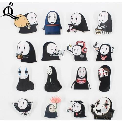 HOT mix 1PC Shirt Cute Cartoon brooch Acrylic Badge Pins Bag Packbag Decoration Fruit Animal dog Halloween Brooch Brooch Z26