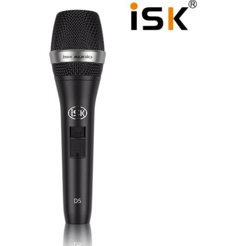 ISK D5 Professional Dynamic Vocal Recording Microphone For Live Broadcast/Party Singing/Stage Performance/Conference Speech