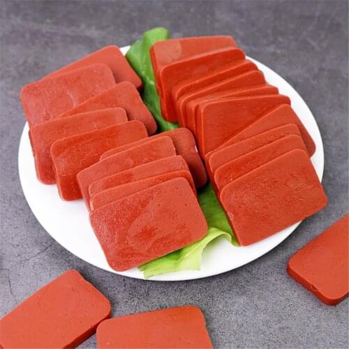 Hotel restaurant dining room eating victualing house shop store decoration artificial fake simulation Pig Duck blood model props