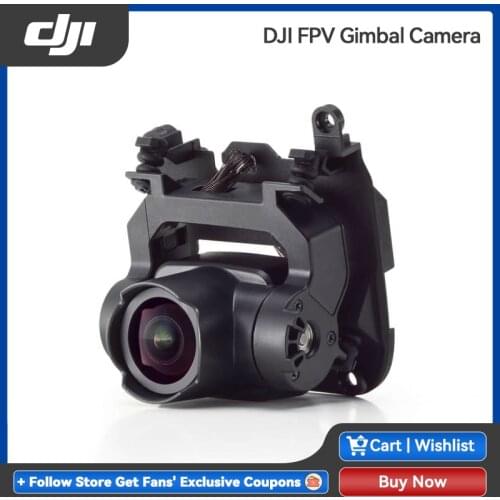 DJI FPV Gimbal Camera Use the gimbal camera with the DJI FPV Drone for recording video at up to 4K/60fps Original