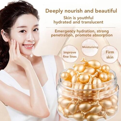 Hyaluronic Acid Capsules Serum Anti Spot Acne Remover Whitening Cream Anti-Wrinkle Ageless Cream Essence Skin Care Essence
