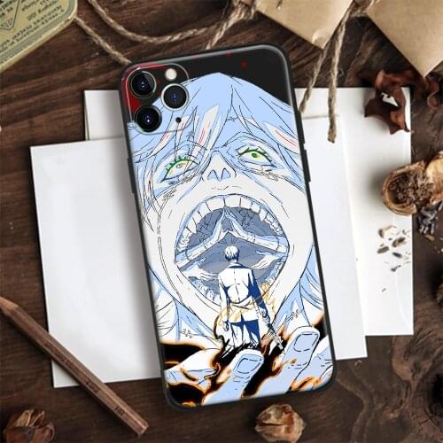 Mahito Jujutsu Kaisen Kento Nanami Silicone Glass Phone Case Cover Shell For IPhone SE 6 6s 7 8 Plus X XR XS 11 12 Mini Pro Max
