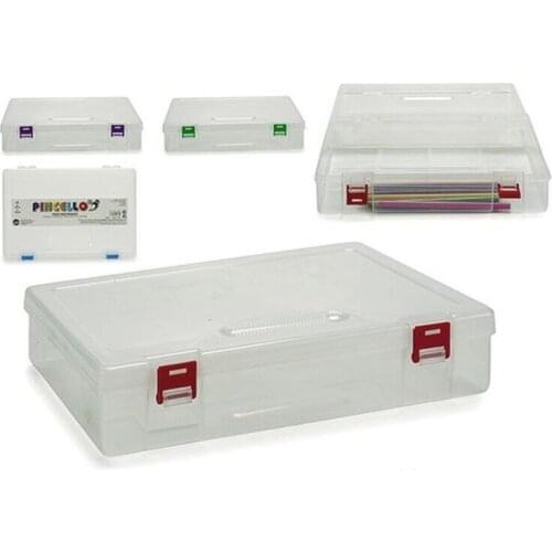Multi-use Box Transparent (20 x 6 x 29 cm) Plastic