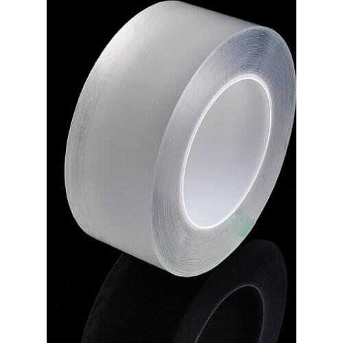 Reusable Double-Sided Tape Washable Transparent Magic Nano Tape Adhesive Nano No Trace Paste Removable Glue Cleanable Home 1PC