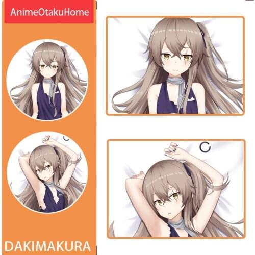 Girls' Frontline UMP45 Game Anime Girls Dakimakura Body Hugging Pillow Cover Otaku Pillow Case High Quality Cosplay Xmas Gift
