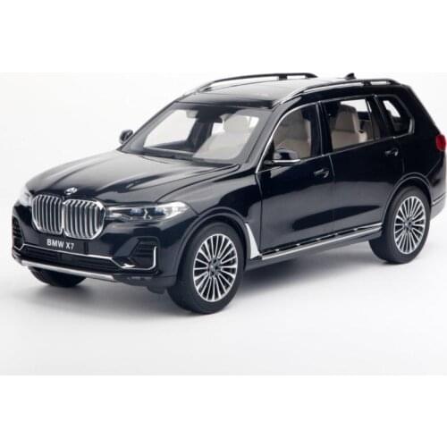 New New KYOSHO 1:18 For BMW X7 2019 Off road Diecast Car Model Kid gift Collection Ornament Display Blue