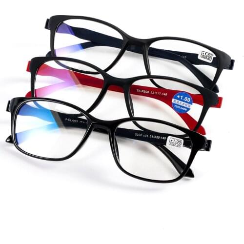 New Unisex Ultralight Eyeglasses Magnifying Elders Reading Glasses Eyewear Computer Goggles Vision Care +1.00~+4.0 Diopter