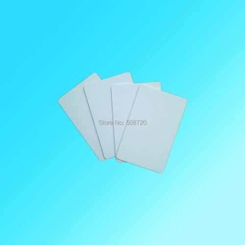 Plastic blank white credit card size 13.56mhz universal ntag203 RFID NFC Card compatible with all nfc phone/device