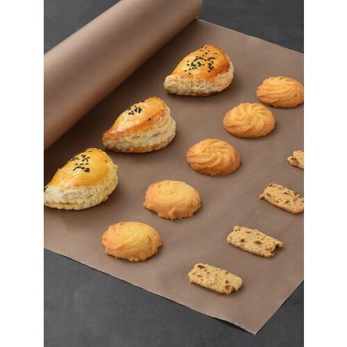 High Temperature Resistant Cloth Cake Roll Baking Non-Stick Pan Mat Oven Oilcloth Environmentally Friendly Oil Paper Pad JU0047
