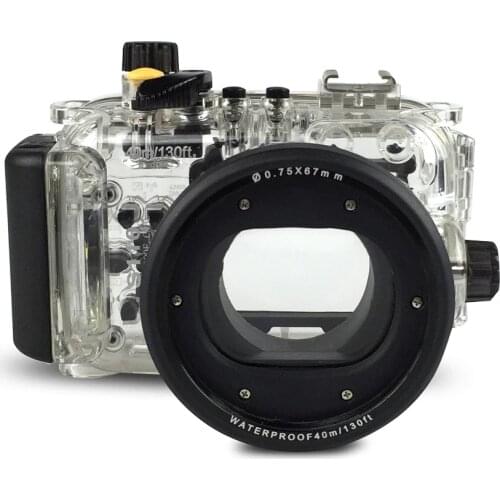 For Canon Powershot S110 as WP-DC4740M 130ft Waterproof Underwater Camera Housing Case Bag