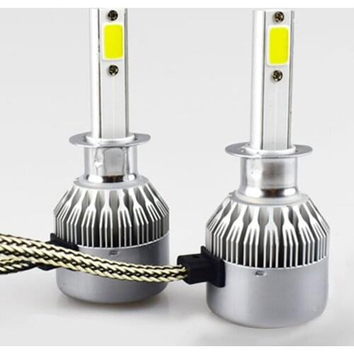 Newest 2 Pcs Led Headlight 6000K 36W 3800LM C6 Headlight Car Hi/Lo Beam Auto Bulbs