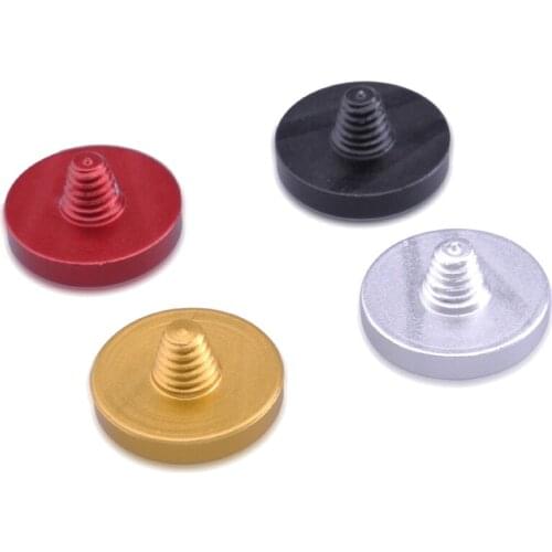 4PCS 10 mm Diameter Concave Metal Soft Shutter Release Button for Leica M Rangefinder Camera For Fuji X100 100s X20 X10 M3 M6 M7