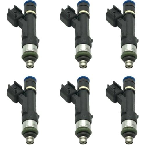 6PCS Fuel injector for Escape Fusion Lincoln MKZ Mazda Tribute Mercury Mariner Milan 2009-2012 0280158162
